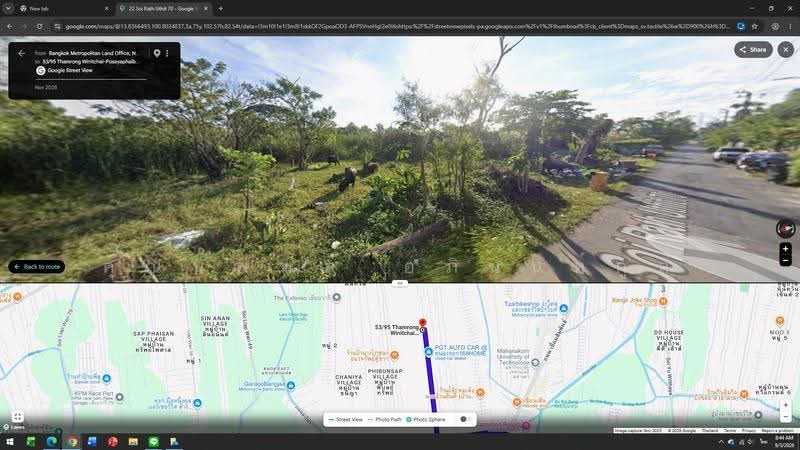 ืัที่ดิน ราษฎร์อุทิศ 70, Bangkok, 22/3 ซอย ธำรงวินิจฉัย, Saen Sab, Min Buri, Bangkok, , 400 sqm, Land For Sale, by คุณนพพล อภินนท์กูล, 3561086 - DDproperty.com