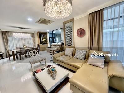 ขาย - บ้านมัณฑนา อ่อนนุช วงแหวน3 ถ.กาญจนาภิเษก 80ตรว.พื้นที่ใช้สอย231ตรม.4นอน 4ห้องน้ำ ตกแต่งแล้วพร้อมเฟอร, กรุงเทพ