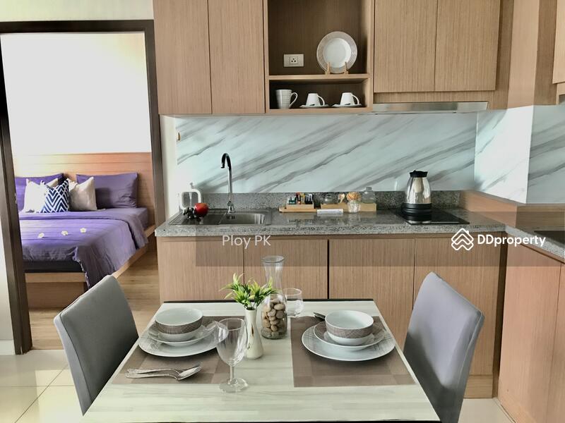 For Rent - Big room 2bed,sea view,good and clean,fully furnished,near shopping mall,The sky condo Sriracha, Chon Buri