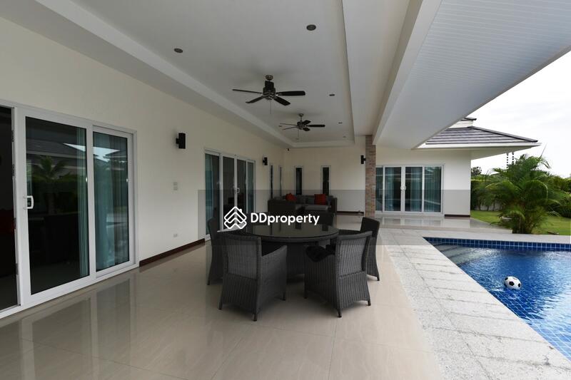 Covered fully furnished patio