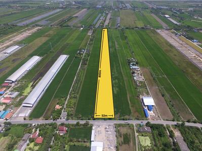 ขาย - ขายที่ดิน 23-0-9 ไร่ : บ้านกล้วย - ไทรน้อย (เหมาะจะทำหมู่บ้าน)