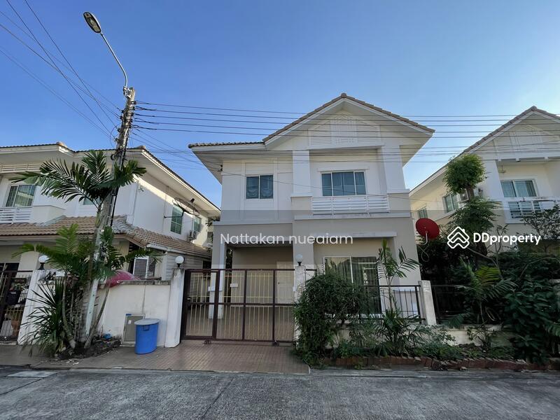 ม.ลลิลแลนซีโอ ติดถนนเลียบคลองสอง 3 นอน พร้อมเข้าอยู่ ใกล้แฟชั่น, Bangkok, 50 เลียบคลองสอง, Bang Chun, Khlong Sam Wa, Bangkok, 3 Bedrooms, 112 sqm, Single Detached House For Rent, by Nattakan nueaiam, 4436225 - DDproperty.com