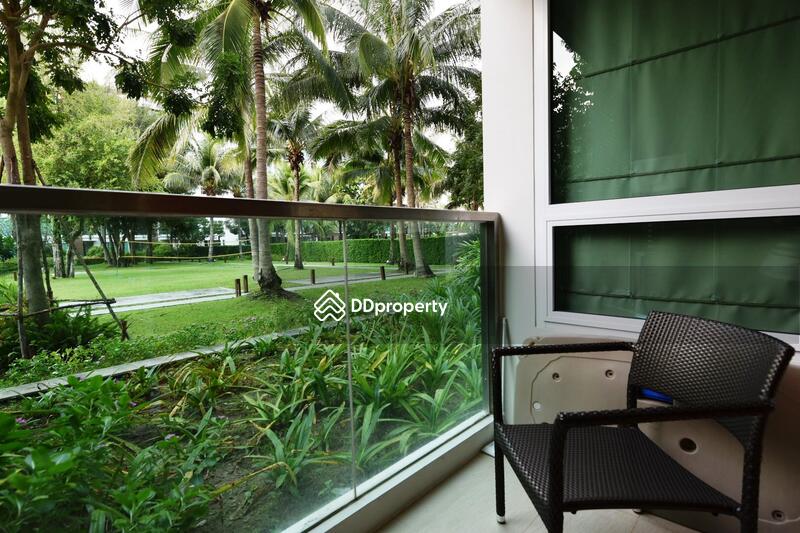 Amari Residences Hua Hin, Prachuap Khiri Khan, Soi Hua Hin 87, Nong Kae, Hua Hin, Prachuap Khiri Khan, 1 Bedroom, 52 sqm, Condo For Rent, by Orachorn Khamluan, 4638017 - Terrace with garden view - DDproperty.com