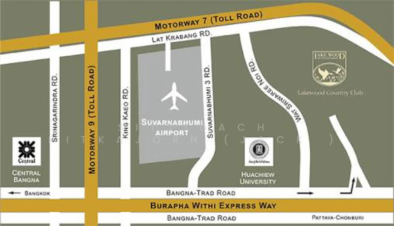 ขายที่ดินริมน้ำในสนามกอล์ฟเลควูด ขนาด 431 ตรว, Samut Prakan, บางนา-ตราด, Bang Chalong, Bang Plee, Samut Prakan, , 1,724 sqm, Land For Sale, by Sittidach Ritkajorn (Jack ), 4659560 - DDproperty.com