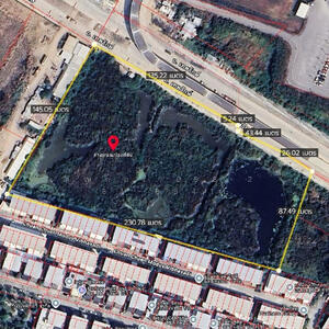 ขาย - ที่ดินเปล่า 14-2-77.5 ไร่ ถ.เทพรักษ์, กรุงเทพ
