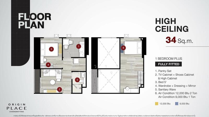 ขายดาวน์ Origin Place Chaengwattana : ออริจิ้น เพลส แจ้งวัฒนะ, นนทบุรี