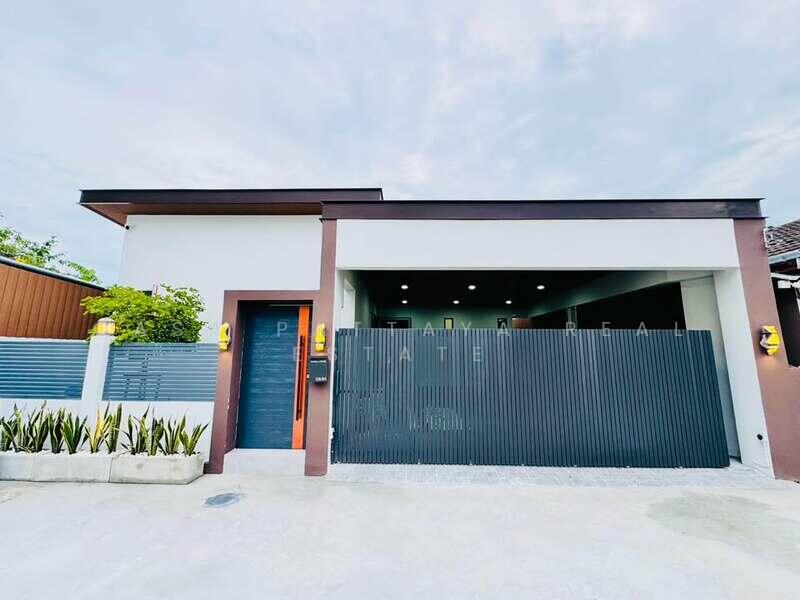 ขาย - บ้านเดี่ยวพูลวิลล่า สไตล์โมเดิร์น, พัทยา