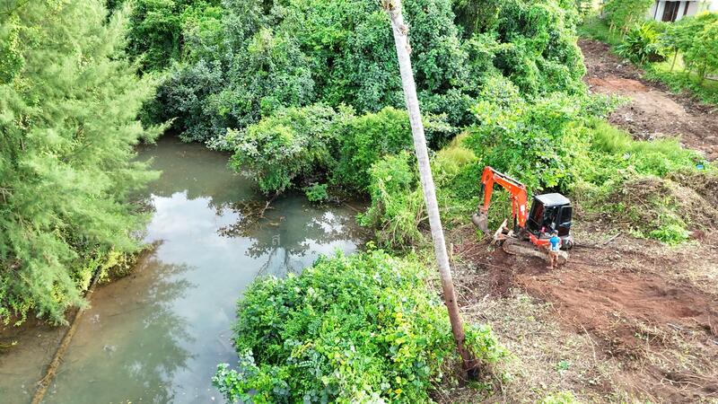 มีธารน้ำในที่ดิน