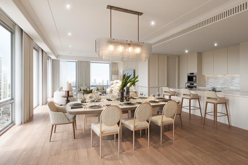 ขาย - อินเตอร์คอนติเนนตัล เรสซิเดนเซส กรุงเทพฯ อโศก : InterContinental Residences Bangkok Asoke, กรุงเทพ
