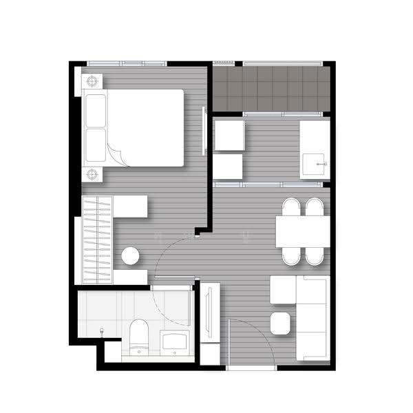 Nue Evo Ari, bangkok, 50 Phahon Yothin 7, Samsen Nai, Phaya Thai, Bangkok, 1 Bedroom, 30 sqm, Condo Option To Buy, by คุณ ปู, 500009540 - DDproperty.com