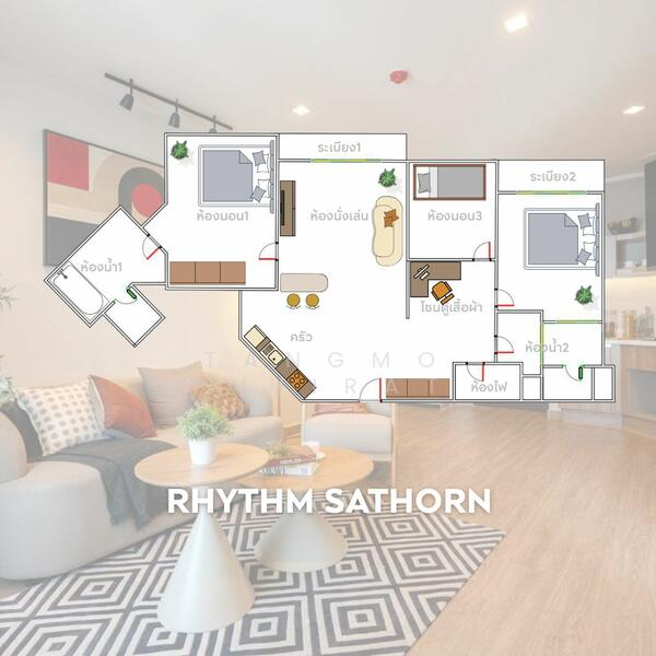 ให้เช่า Rhythm Sathorn : ริทึ่ม สาทร, กรุงเทพ
