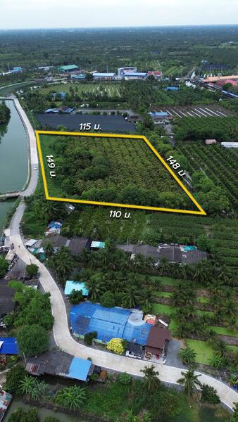 Land in Khlong Chinda, Sam Phran, Nakhon Pathom, Khlong Chinda, Sam Phran, Nakhon Pathom, , 14,232 sqm, Land For Sale, by ชัยณรงค์ ลิ้มอารีย์สุข, 500014465 - DDproperty.com
