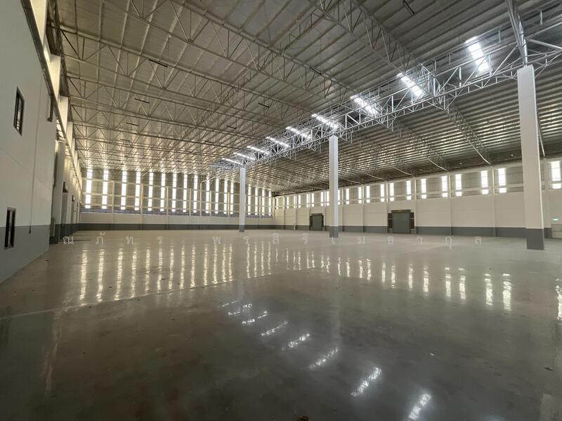 For Rent - โรงงานโกดังสมุทปราการให้เช่า ถนนเลียบคลองส่งน้ำสุวรรณภูมิ ขนาด 9468 ตรม. ต.บางปลา จ.สมุทรปราการ, Samut Prakan