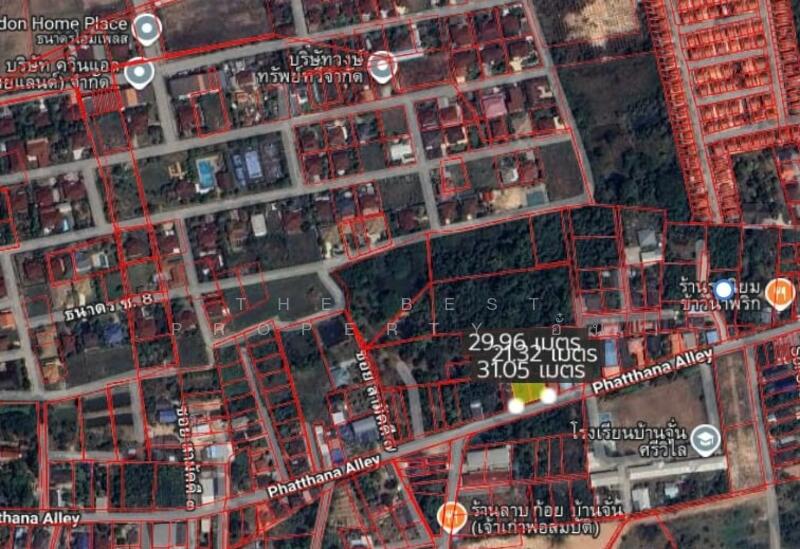 ขาย - ที่ดินบ้านจั่น อุดรธานี, อุดรธานี