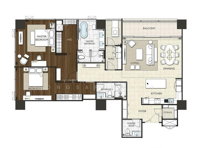 ขาย The Residences at Sindhorn Kempinski : เดอะ เรสซิเดนซ์ แอท สินธร เคมปินสกี้, กรุงเทพ