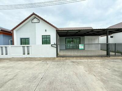 ขาย - 88304 - บ้านเดี่ยวชั้นเดียว สไตล์โมเดิร์น โครงการบ้านละออ พนานิคม นิคมพัฒนา จ.ระยอง พร้อมอยู่ในราคาส, ระยอง