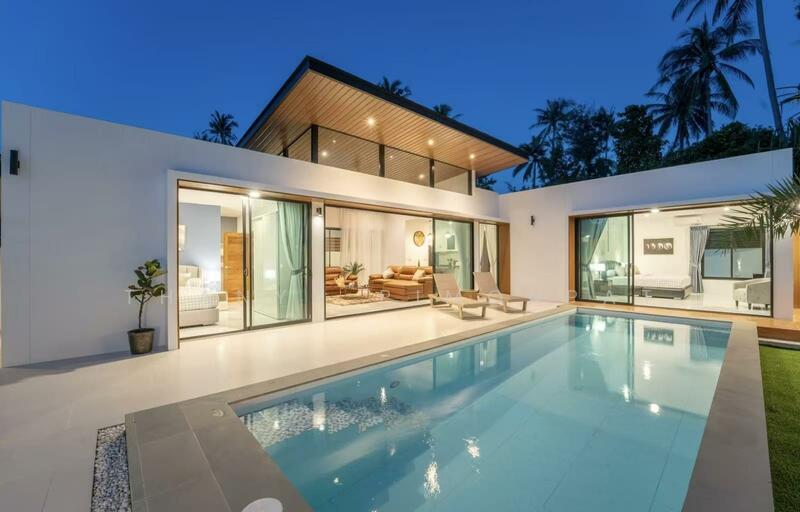 For Rent - New Fully Furnished Villa 5 mins To Beautiful Maenam Beach, Surat Thani