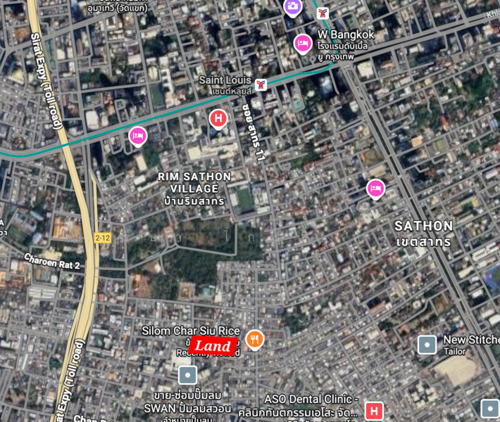 For Sale - Land at Chan 18/7 or Soi Saint Louise 3, Bangkok