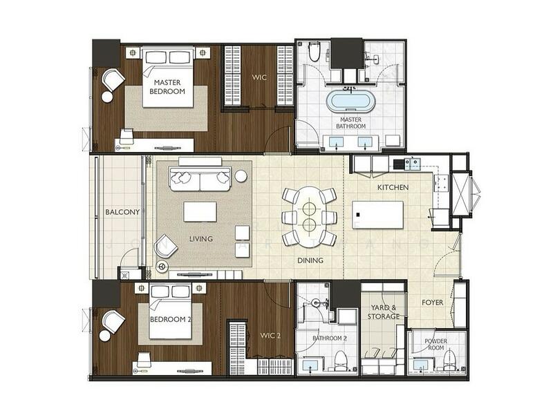 ให้เช่า The Residences at Sindhorn Kempinski : เดอะ เรสซิเดนซ์ แอท สินธร เคมปินสกี้, กรุงเทพ