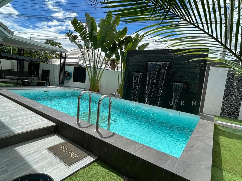 For Rent - Pool Villa, 240sqm, Near Hua Hin Immigration, Prachuap Khiri Khan