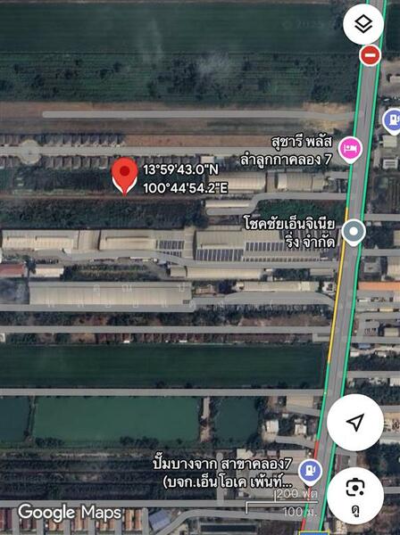 For Sale - ที่ดินเปล่า 400 ตร.ว. ที่ดิน ถนนลำลูกกาคลอง7 ใกล้ตลาดชัชวาล, Pathum Thani