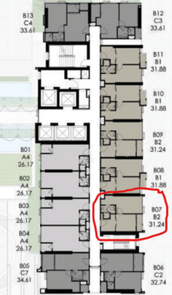 Reference Sathorn-Wongwianyai : เรฟเฟอเรนซ์ สาทร-วงเวียนใหญ่, Bangkok, ซอย กรุงธนบุรี 2, Bang Lam Phu Lang, Khlong San, Bangkok, 1 Bedroom, 31 sqm, Condo For Sale, by Aparasmi Mengoon, 500025324 - DDproperty.com