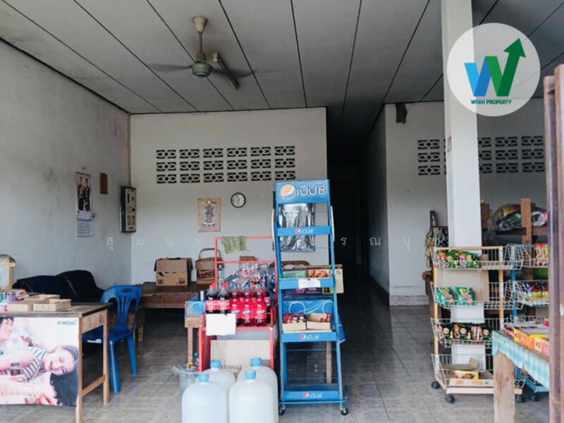 ขาย - ขายที่ดินพร้อมสิ่งปลูกสร้างแปลงมุม 47 ตารางวา ติดถนนใหญ่ ตะโหมด พัทลุง, พัทลุง