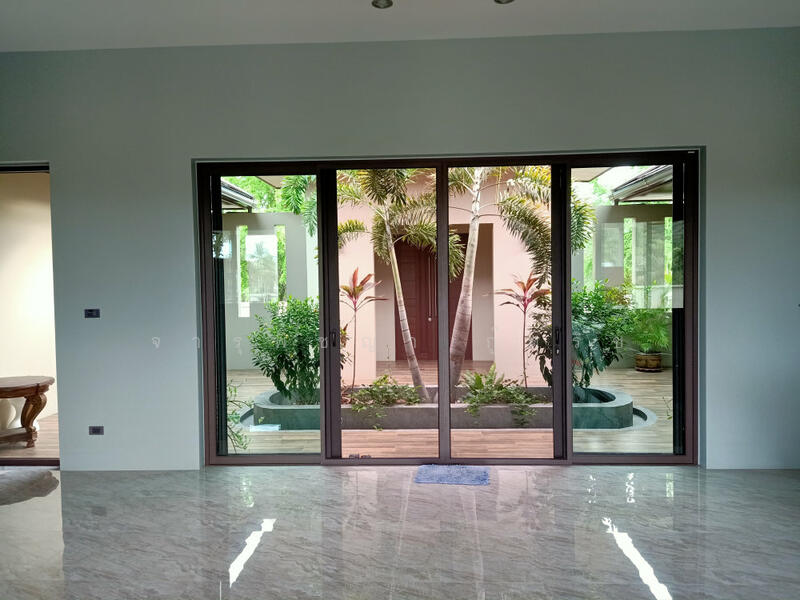 Living room to front porch