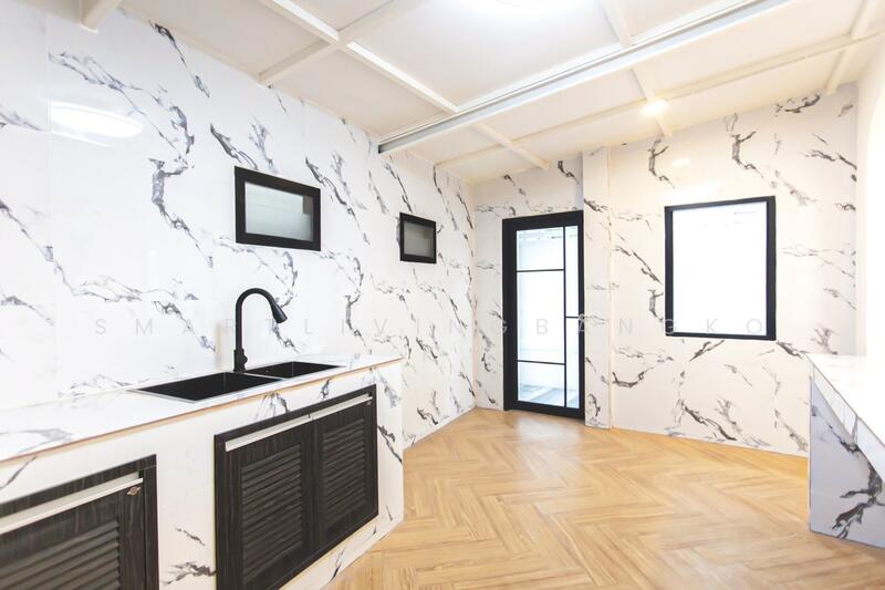 For Sale - Renovated single house for sale in the Suthisan / Huai Khwang area, Bangkok