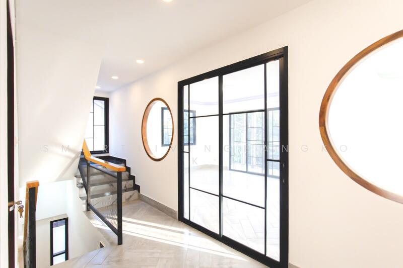 For Sale - Renovated single house for sale in the Suthisan / Huai Khwang area, Bangkok