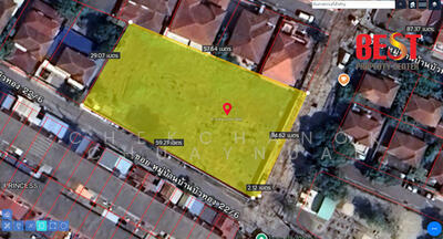 ขาย - ที่ดินเปล่าแปลงมุม ทำเลดี หมู่บ้านบ้านบัวทอง 2 ซอย 22/6, นนทบุรี