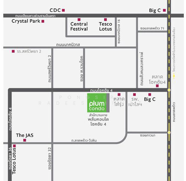 ให้เช่า - Plum Condo Chokchai 4 : พลัม คอนโด โชคชัย 4, กรุงเทพ