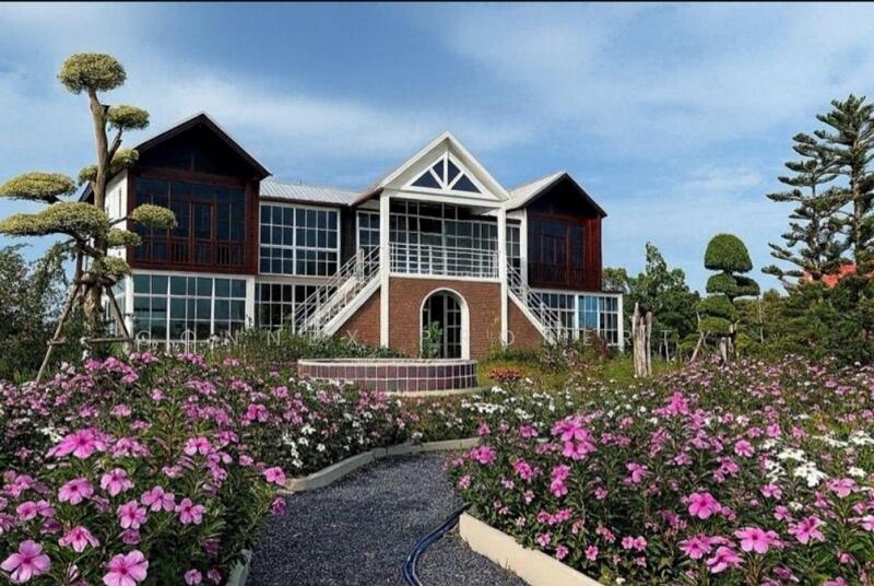 ขาย - บ้านสไตล์ยุโรป วิวธรรมชาติ พื้นที่กว้าง 4 ไร่ อ.บางเลน นครปฐม, นครปฐม