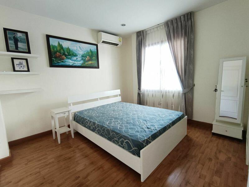 For Rent - ให้เช่าบ้านเดี่ยวหลังริม ม.ซีซั่นวัลเล่ย์ สวนเสือ ศรีราชา, Chon Buri