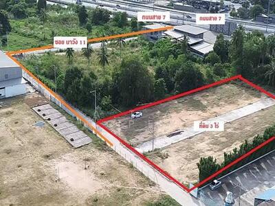 ขาย - ที่ดิน ซอยนาวัง ตะเคียนเตี้ย บางละมุง, ชลบุรี