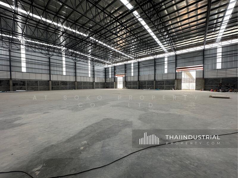 For Rent - Factory or Warehouse 1,836 sqm for RENT at Tha Kham, Bang Pakong, Chachoengsao (ID: AT1977R), Chachoengsao