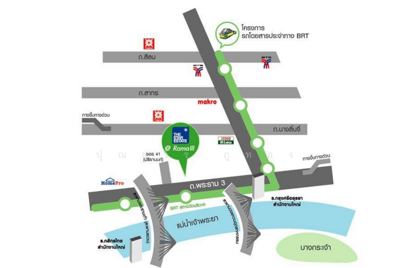 คอนโด เดอะสตาร์ เอสเตท พระราม 3 ถูกสุด