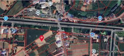 ขาย - ขายที่ดิน 3-0-93 ไร่ ใกล้วัดม่วงตารศ ห่างจากถนนมาลัยแมน 3 กม., นครปฐม