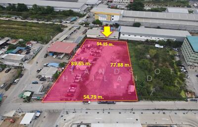 ขาย - ขาย ที่ดิน ใกล้นิคมบางพลี อ.บางพลี ถนนเทพารักษ์ เนื้อที่ 2-2-48 ไร่ ผังสีม่วง เหมาะสร้างโรงงาน, สมุทรปราการ