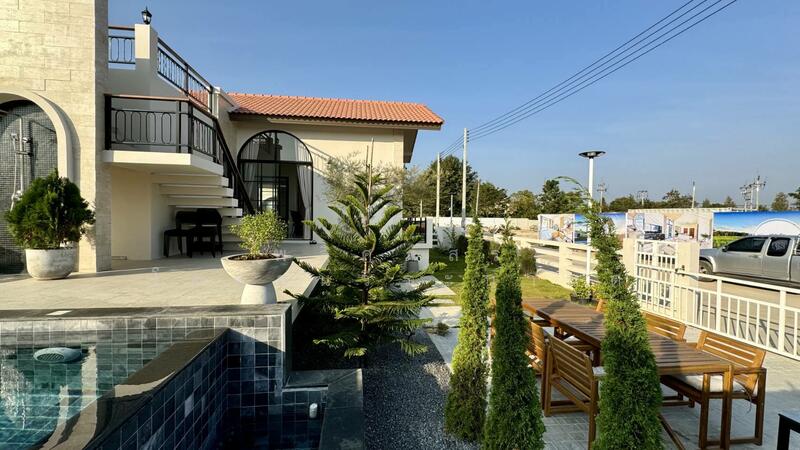 For Sale - บ้านพลูวิลล่า สไตล์ทัศคานีย์ เขาใหญ่ ใกล้ ทอสคาน่า 5 นาที ตกแต่งพร้อมอยู่ มีสระว่ายน้ำ ราคา6.99, Nakhon Ratchasima