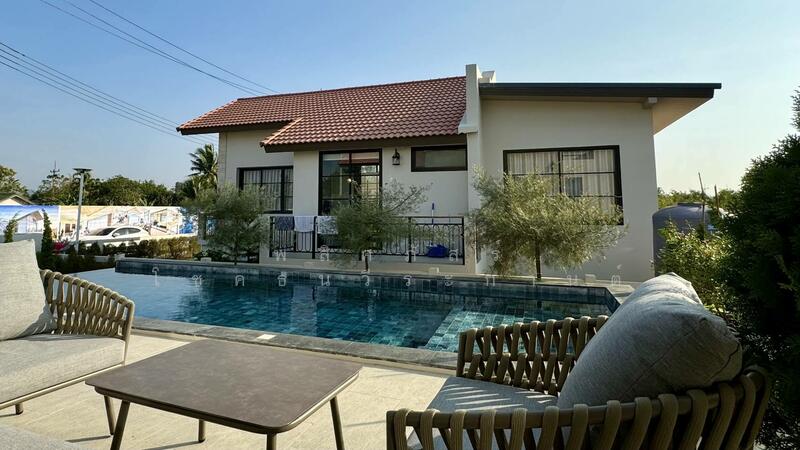 For Sale - บ้านพลูวิลล่า สไตล์ทัศคานีย์ เขาใหญ่ ใกล้ ทอสคาน่า 5 นาที ตกแต่งพร้อมอยู่ มีสระว่ายน้ำ ราคา6.99, Nakhon Ratchasima