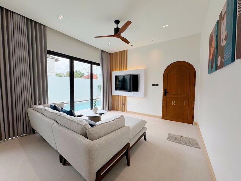 12R0537 Pool villa for rent 3 bedroom 3 bathroom 100,000/month at thalang have fully furnished, Phuket, Thep Krasattri, Thalang, Phuket, 3 Bedrooms, 300 sqm, Villa For Rent, by PK LIFE Property, 500048148 - DDproperty.com