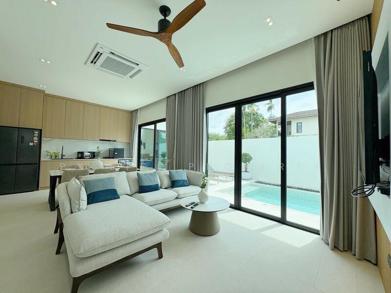 12R0537 Pool villa for rent 3 bedroom 3 bathroom 100,000/month at thalang have fully furnished, Phuket, Thep Krasattri, Thalang, Phuket, 3 Bedrooms, 300 sqm, Villa For Rent, by PK LIFE Property, 500048148 - DDproperty.com