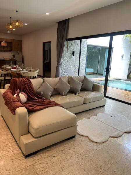 For Rent - 8R0823 Pool villa for rent 2 bedroom 2 bathroom 70,000/month at chalong have fully furnished, Phuket