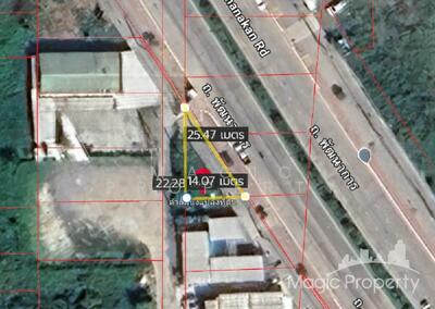 ขาย - ขายที่ดิน 37 ตารางวา บน ถนนพัฒนาการ เขตประเวศ, กรุงเทพ