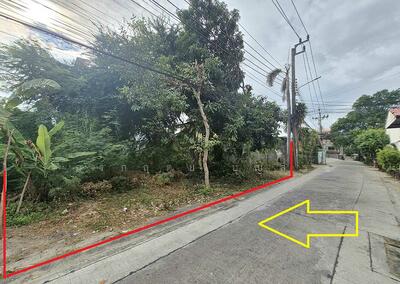 ขาย - ที่ดินเปล่า 92 ตร.ว. ( ถมแล้ว ) ซอย รามอินทรา 8 แยก 9, กรุงเทพ