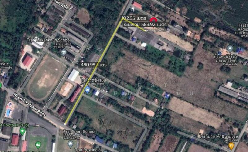 ที่ดินวังกระแจะ ตราด, Trat, Wang Krachae, Muang Trat, Trat, , 1,600 sqm, Land For Sale, by The Best Property เบิ้ม, 500051106 - DDproperty.com
