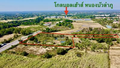 ขาย - ที่ดินในเมือง หนองบัวลำภู ติดถนนบายพาส, หนองบัวลำภู