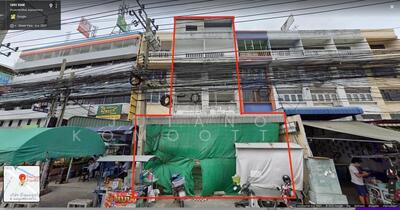 ขาย - ขาย/ให้เช่าอาคารพาณิชย์ 5 คูหา ตีทะลุ รีโนเวทเรียบร้อย ติด ถ.เทพารักษ์ ทำเลดีใกล้ MRT สถานีทิพวัล, สมุทรปราการ