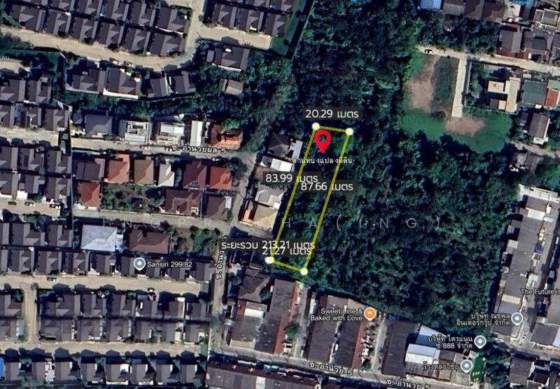 For Sale - ขายที่ดินเปล่า จรัญสนิทวงศ์ 37 ซ.อำนวย5 1 ไร่ 39.6 ตร.ว. (439.6 ตร.ว.) เดินทางสะดวก อยู่ในแหล่งชุ, Bangkok